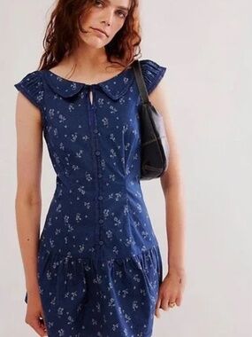 NWT‎ Free People Beasley Mini Dress Revolve Floral - Size Small P